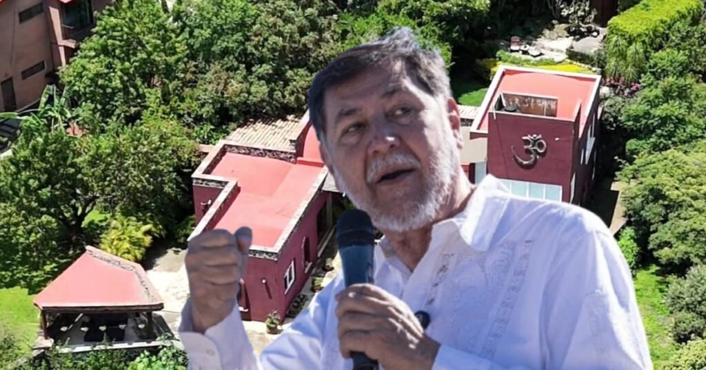 Roban casa de Gerardo Fernández Noroña en Tepoztlán, Morelos